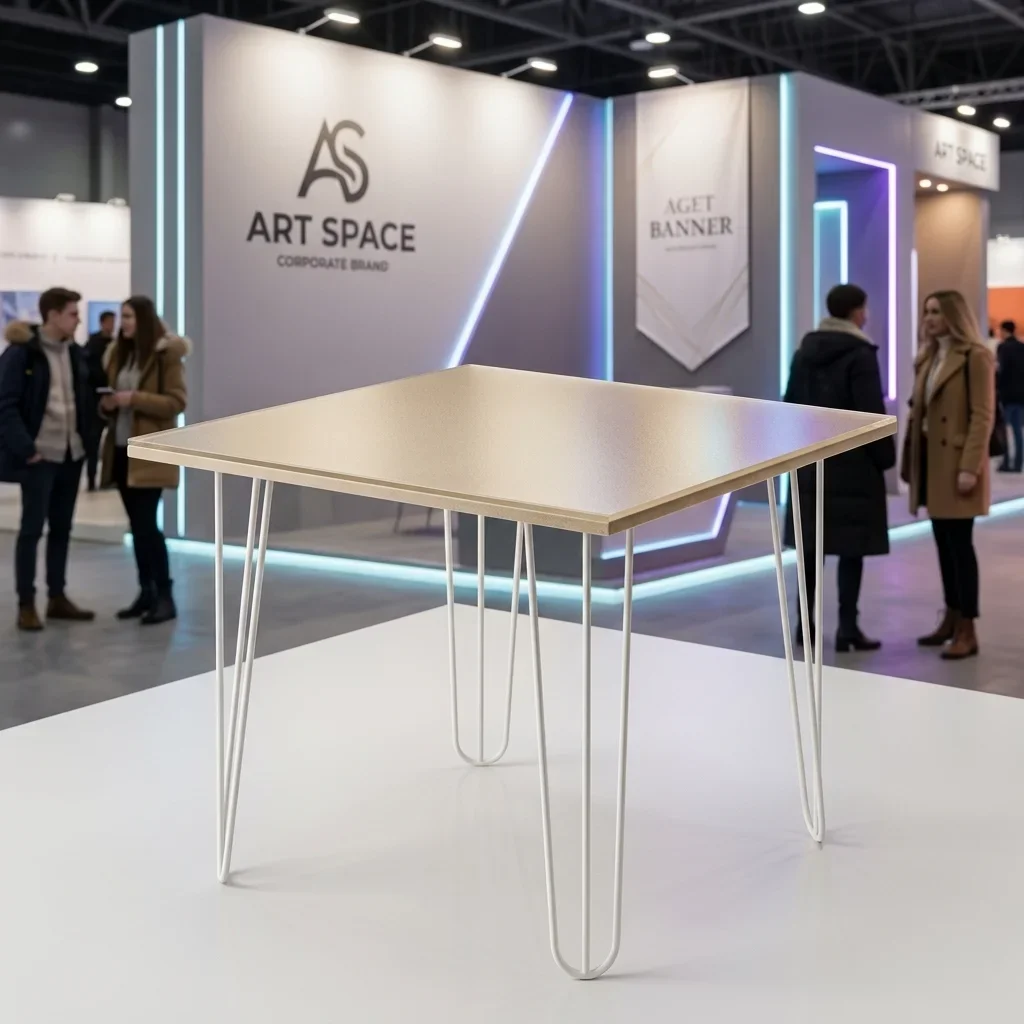 Аренда белого стола Amsterdam Quadro в Сочи