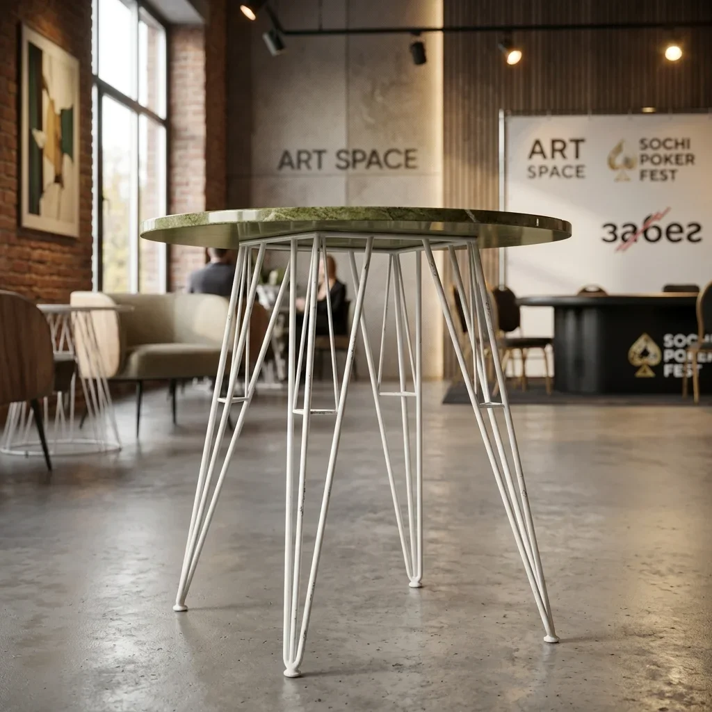 Аренда белого стола в Сочи — заказать в ART SPACE