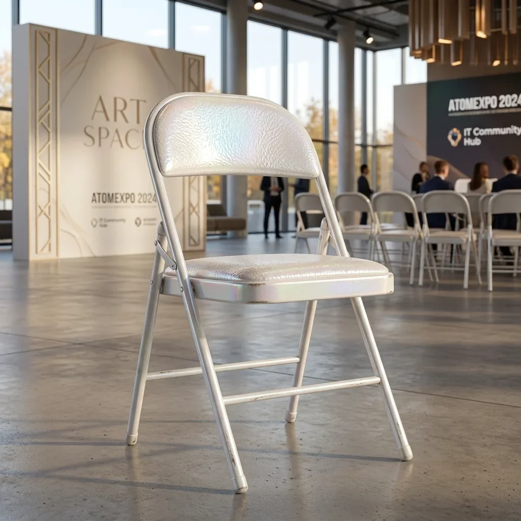 Аренда белого стула Folder в Сочи: заказать в ART SPACE