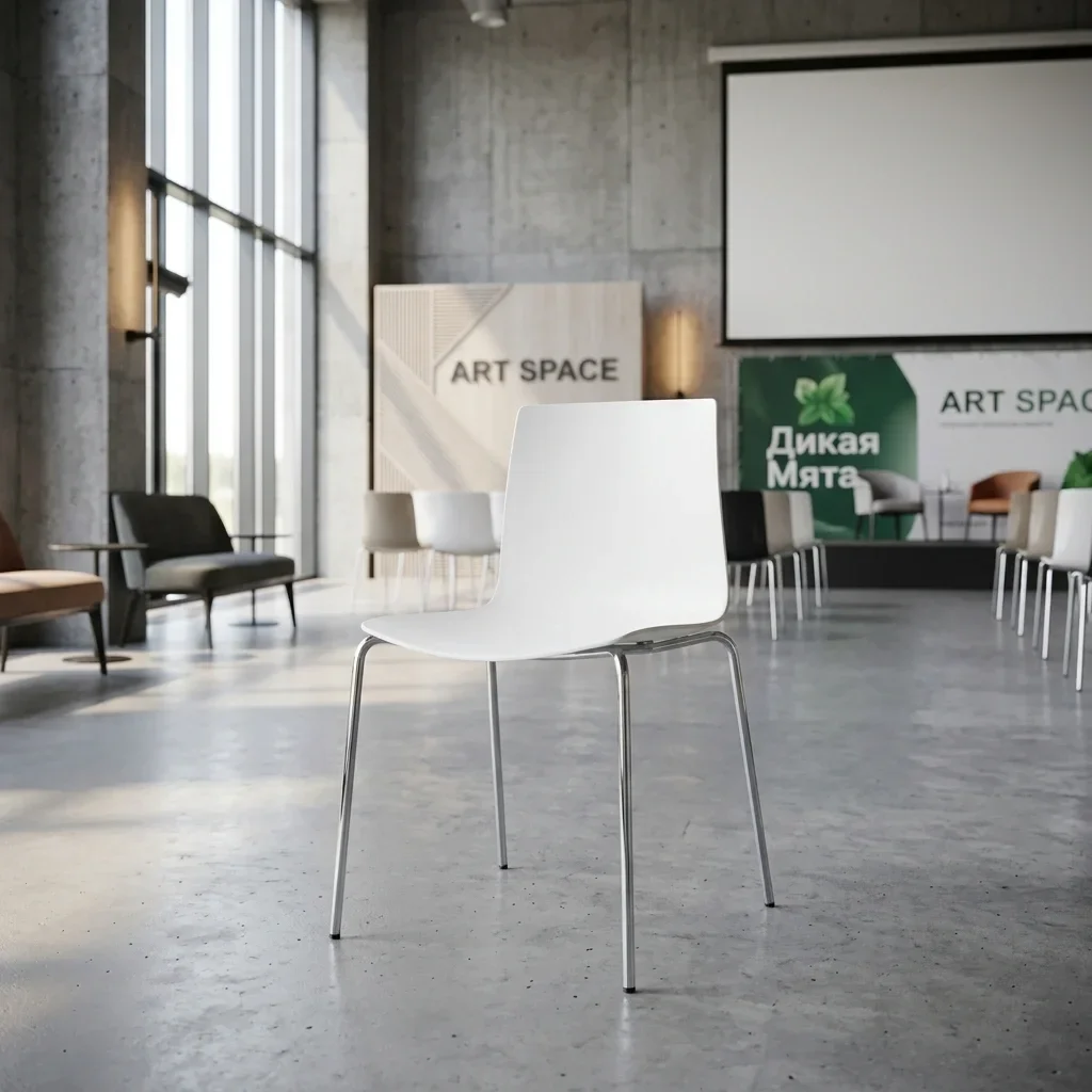 Аренда белого стула в Сочи — заказать в компании ART SPACE