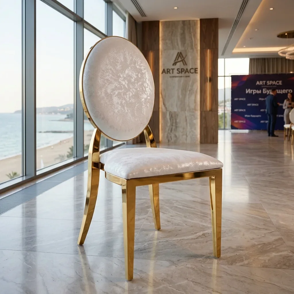 Аренда белого стула Washington в Сочи – ART SPACE