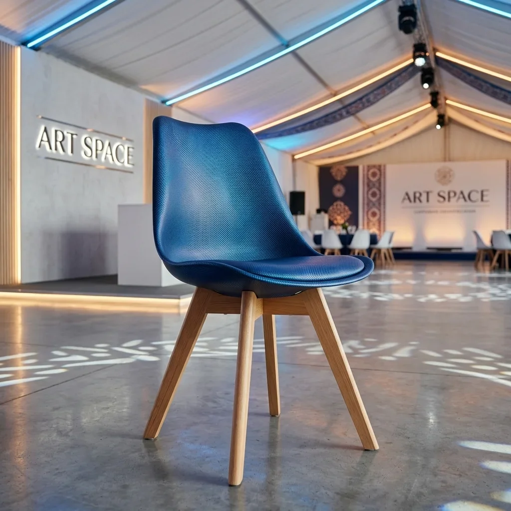 Аренда белого стула Wood в Сочи — заказать в ART SPACE
