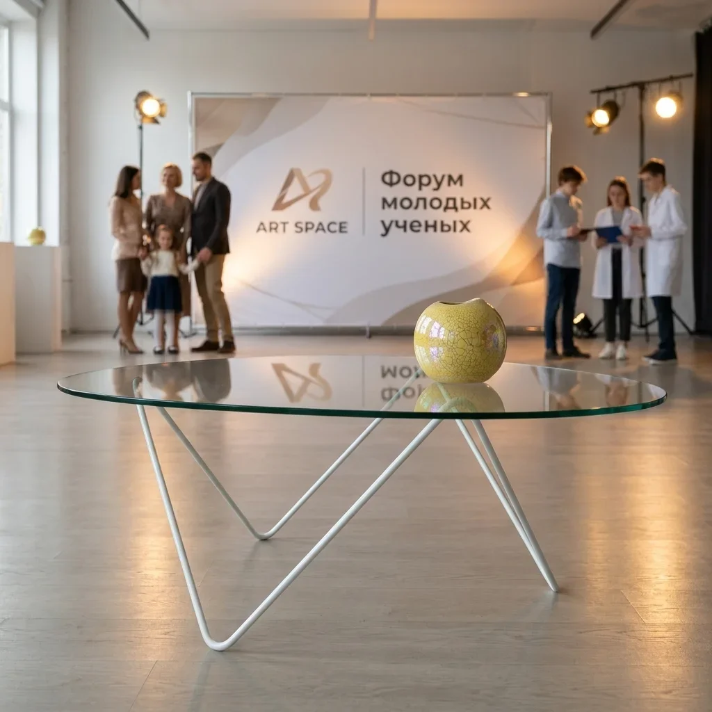 Аренда белого журнального стола в Сочи