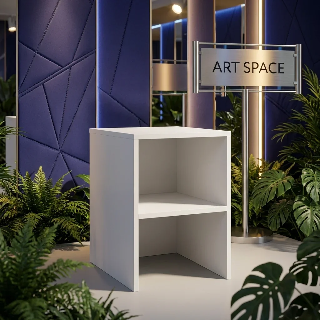 Аренда белой тумбы Куб в Сочи: заказать в ART SPACE