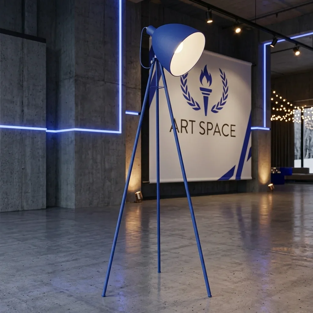 Аренда бежевого торшера в Сочи — прокат света ART SPACE