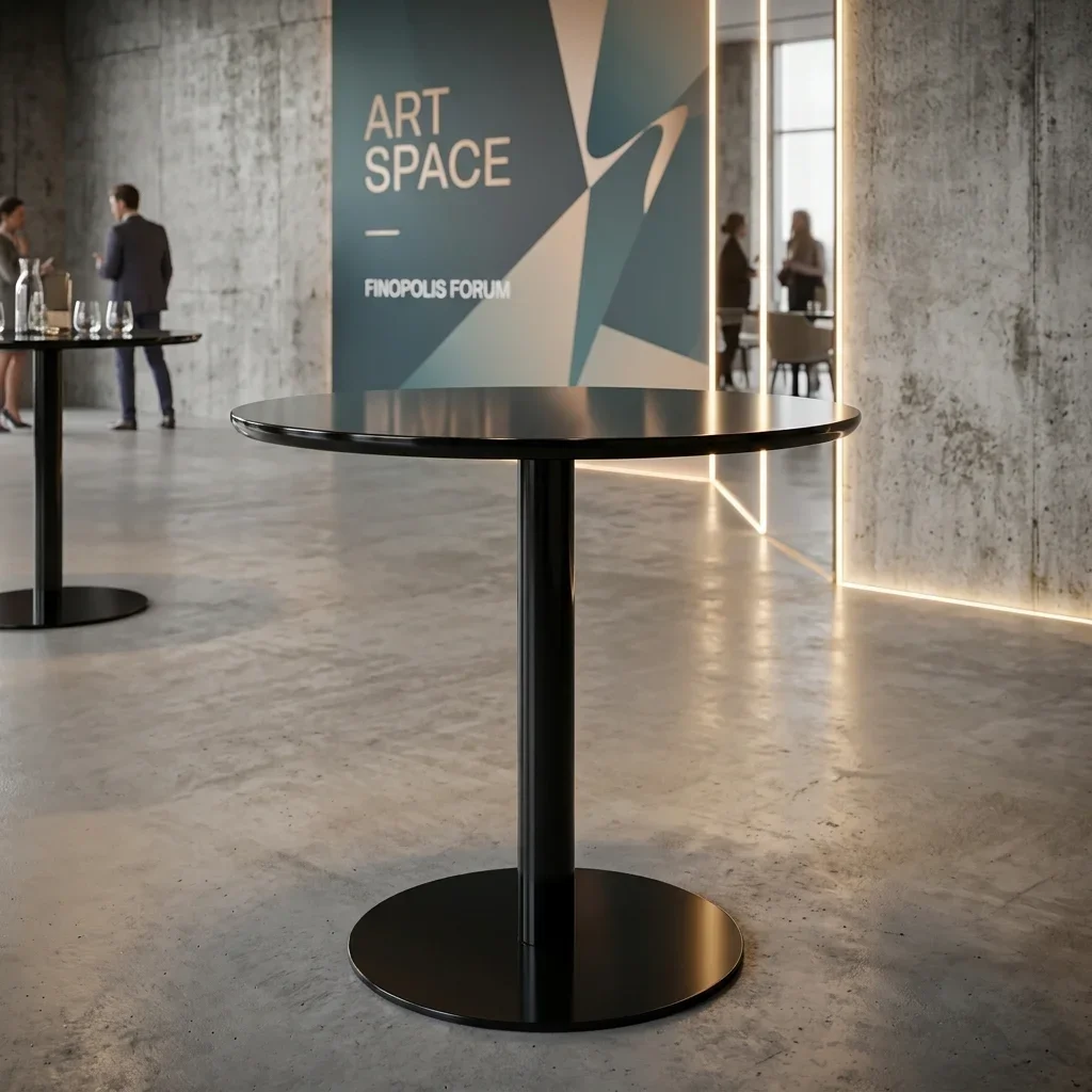 Аренда черного банкетного стола в Сочи — ART SPACE