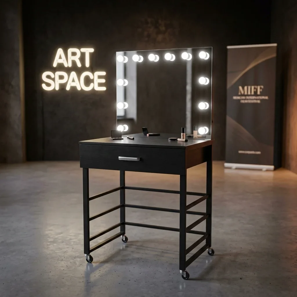 Аренда черного гримерного стола в Сочи от ART SPACE
