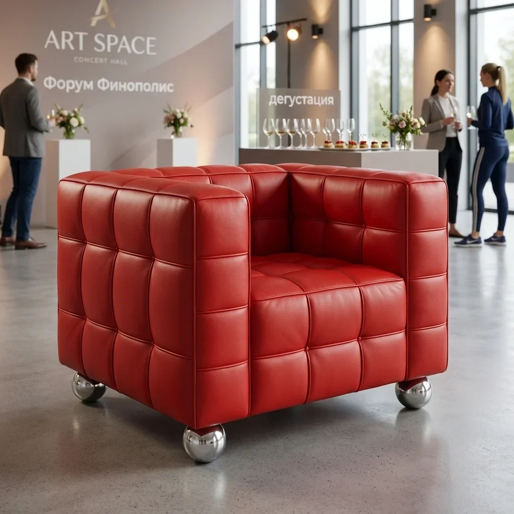 Аренда черного кресла Kubus в Сочи — ART SPACE