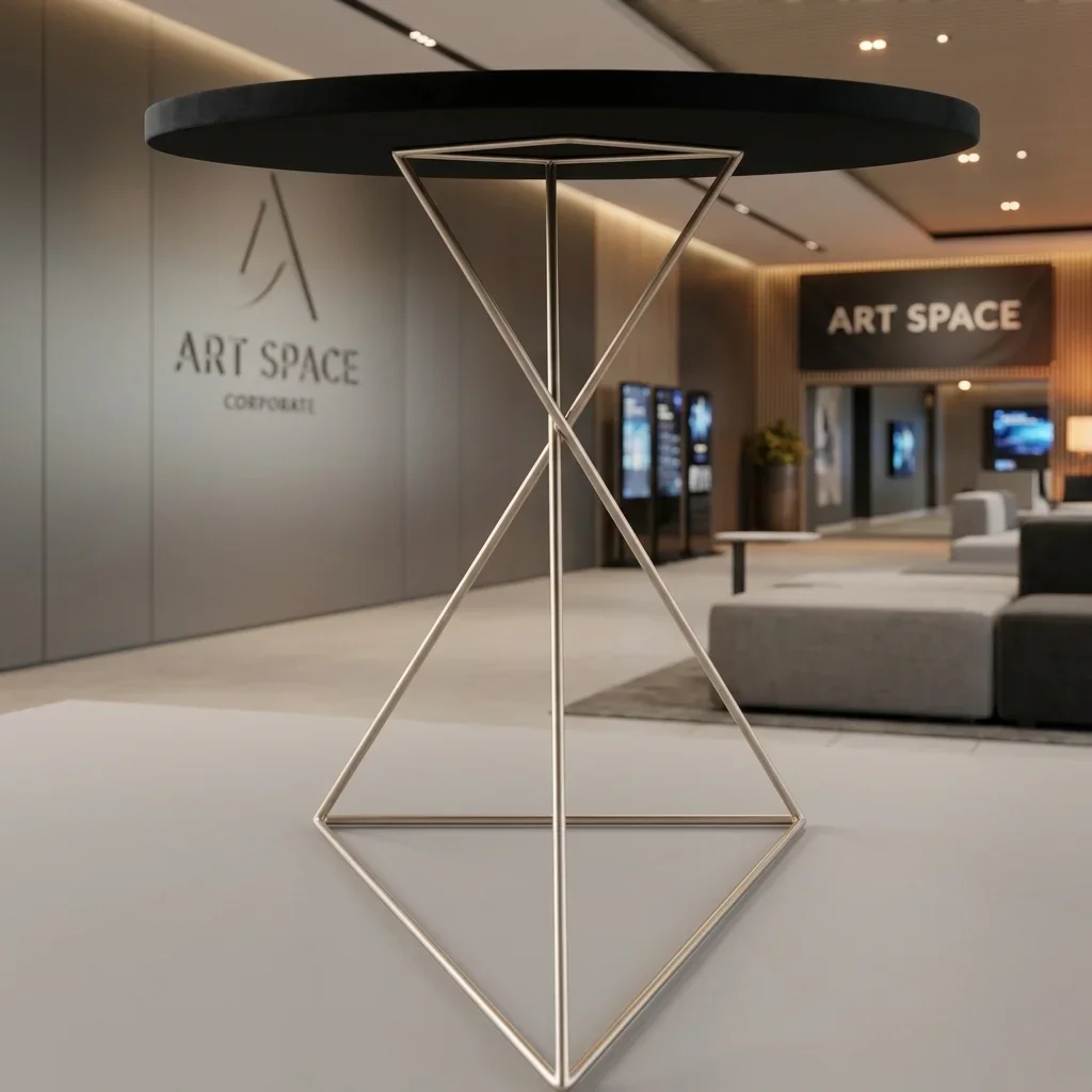 Аренда черного стола Crystal Black в Сочи