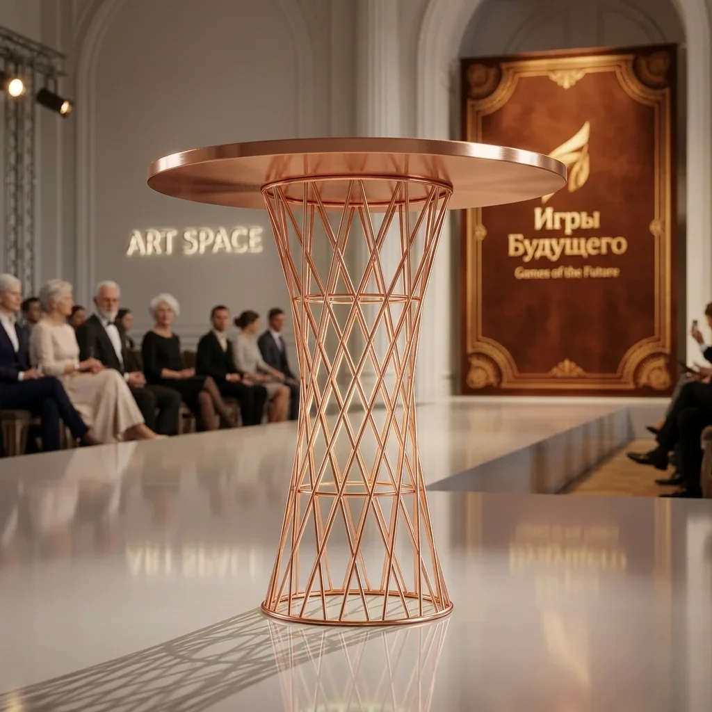 Аренда черного стола Cyclone 70 в Сочи — ART SPACE