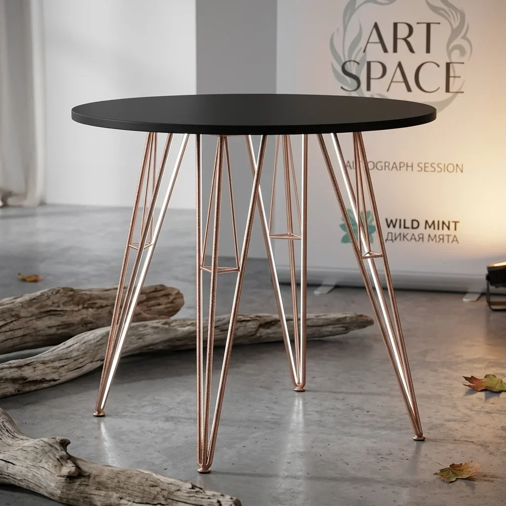 Аренда черного стола Frankfurt в Сочи: заказать в ART SPACE
