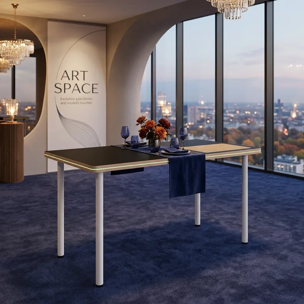 Аренда черного стола в Сочи для мероприятий от ART SPACE