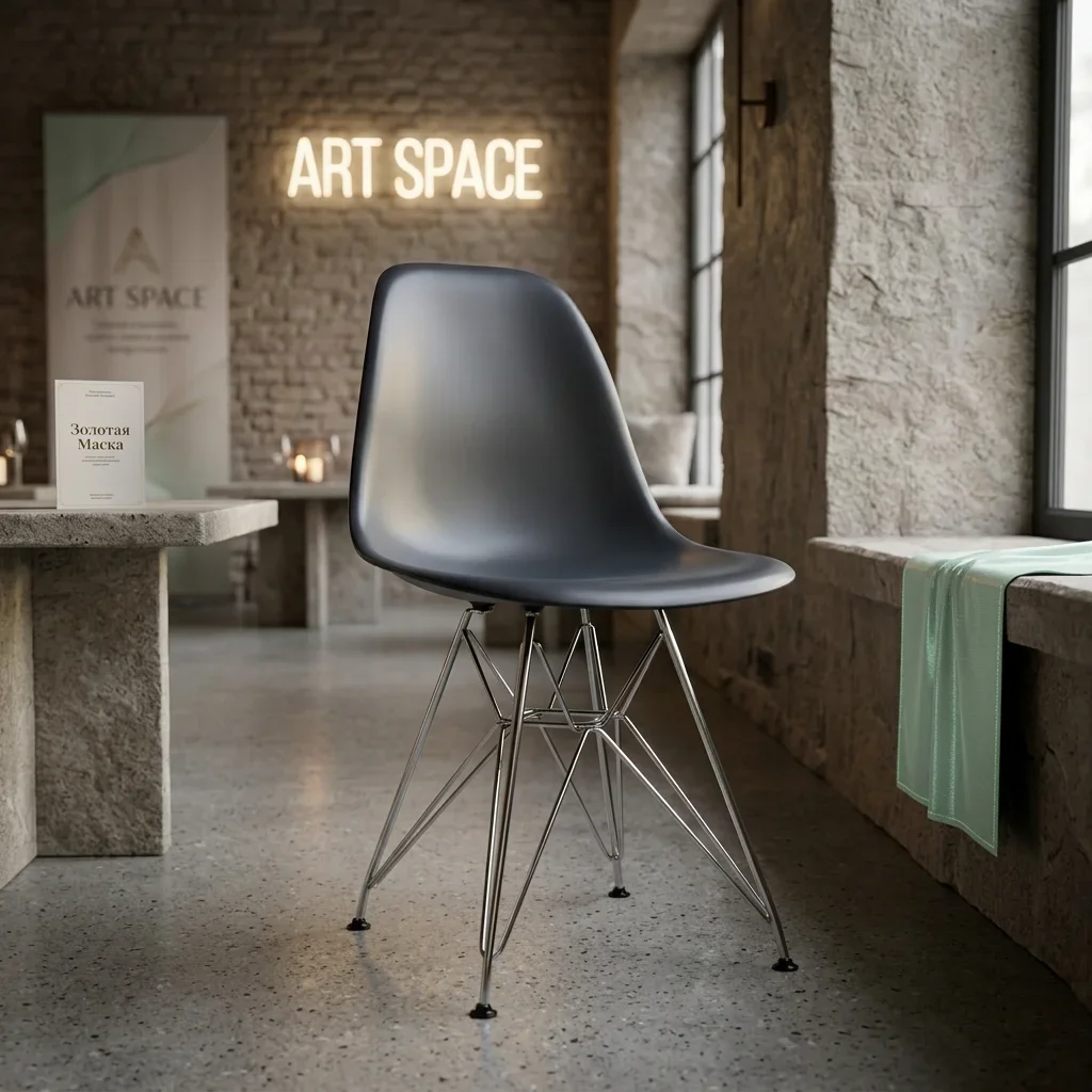 Аренда черного стула Eames в Сочи