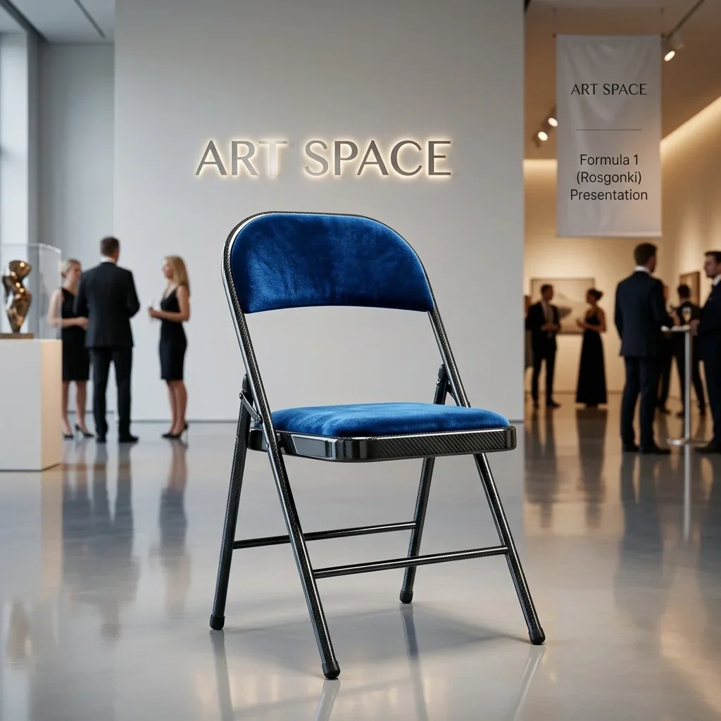 Аренда черного стула Folder в Сочи: заказать в ART SPACE