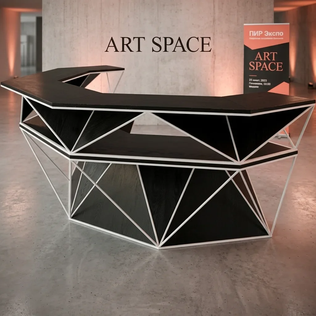 Аренда черной барной стойки в Сочи | ART SPACE