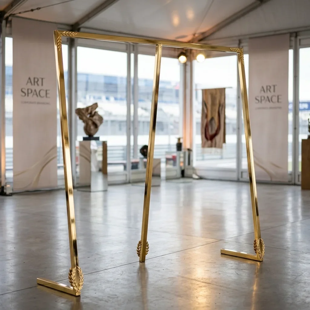 Аренда черной напольной вешалки в Сочи от ART SPACE