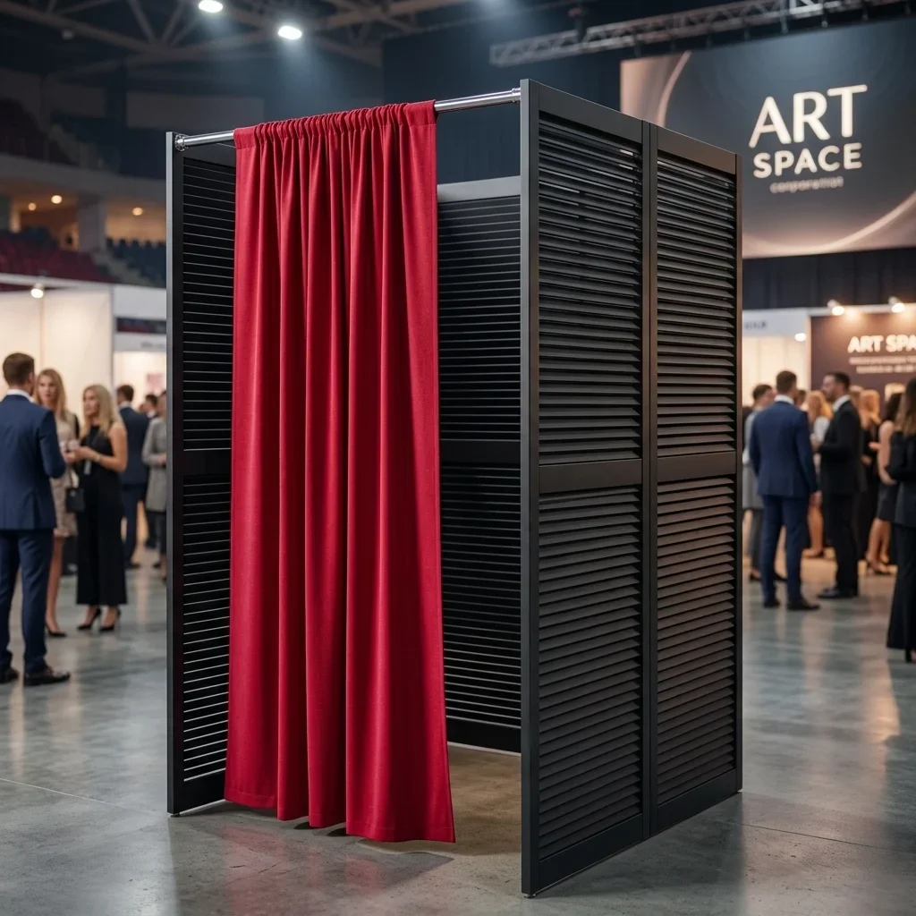 Аренда черной примерочной кабины в Сочи | ART SPACE