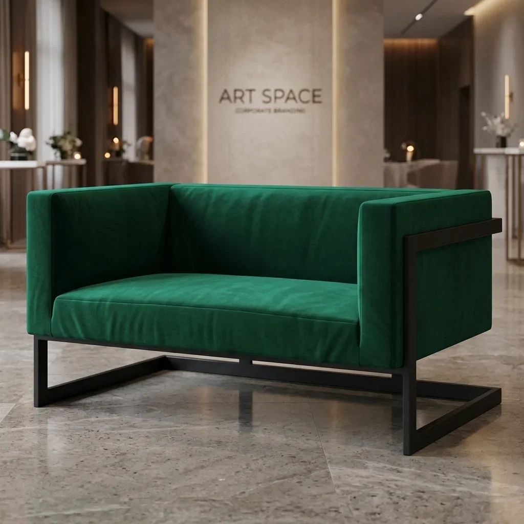 Аренда двухместного дивана Graphite Green в Сочи