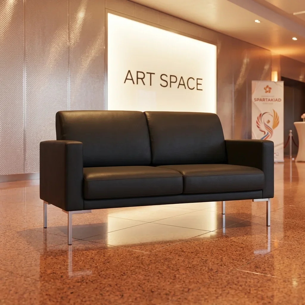 Аренда двухместного дивана Urban Black в Сочи — ART SPACE