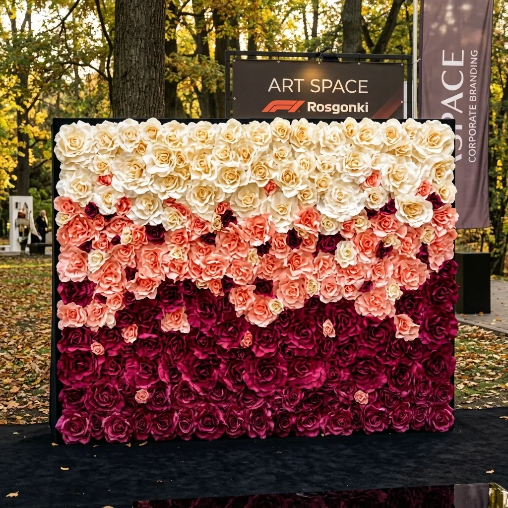 Аренда фотозоны Flowers в Сочи