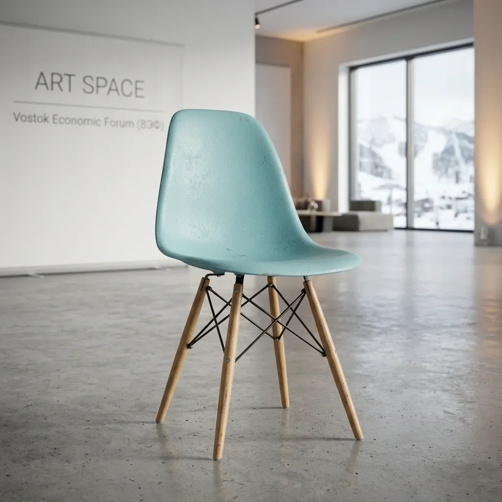 Аренда голубого стула Eames Style в Сочи