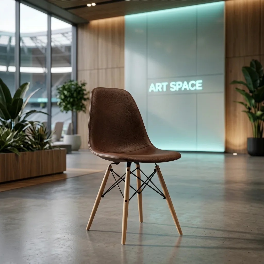 Аренда коричневого стула Eames Style в Сочи