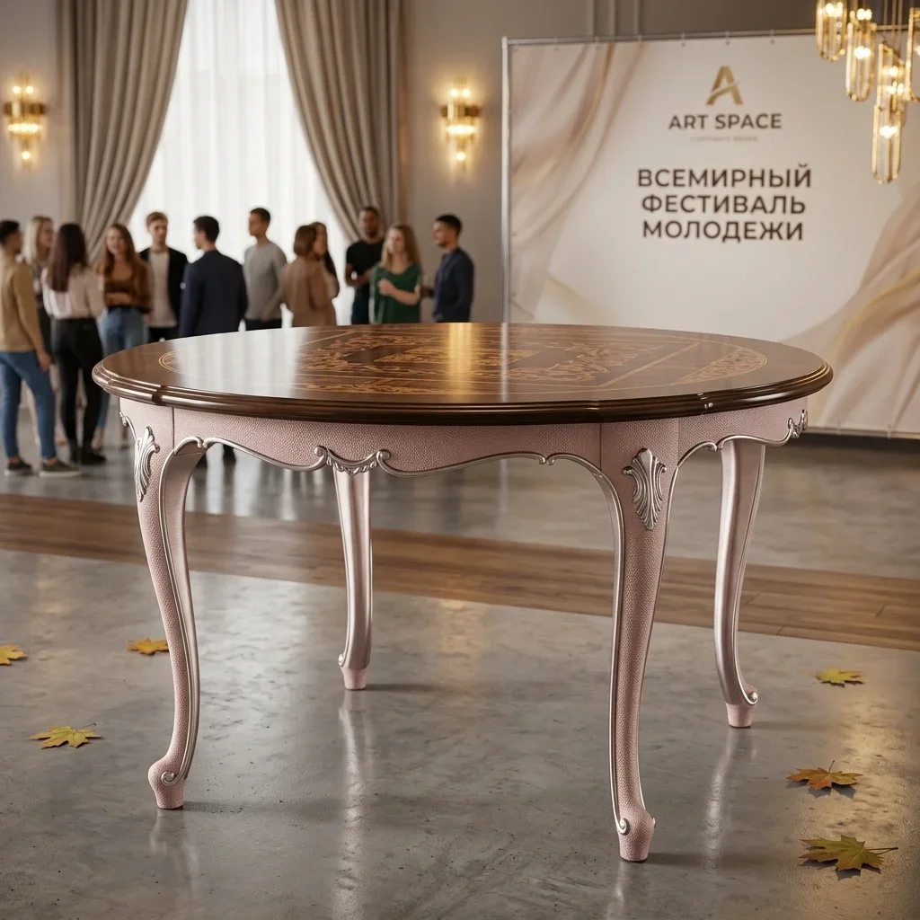 Аренда коричневого журнального стола в Сочи — ART SPACE