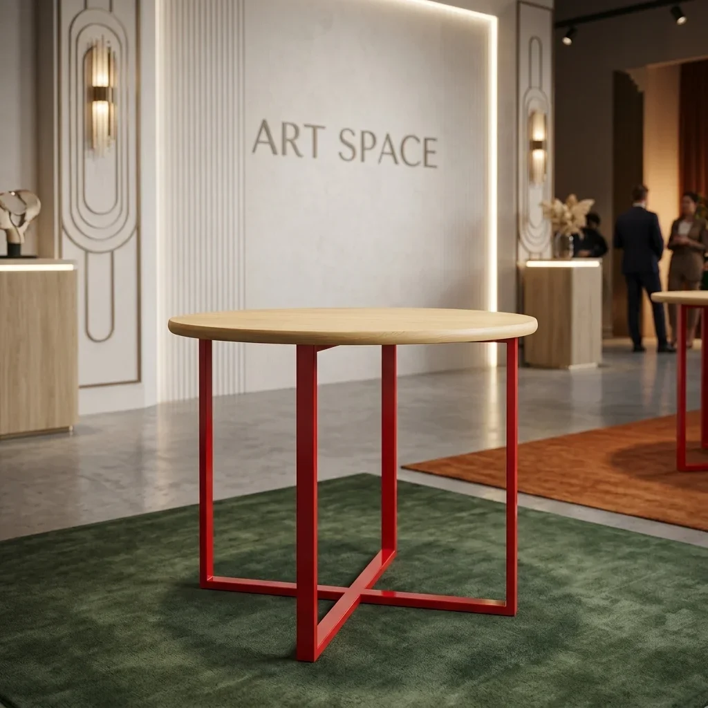 Аренда красного банкетного стола в Сочи | ART SPACE