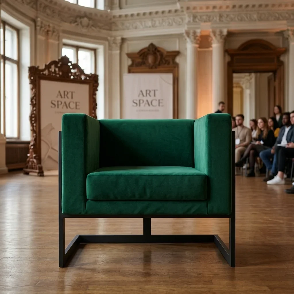 Аренда кресла Andrian Graphite Green в Сочи