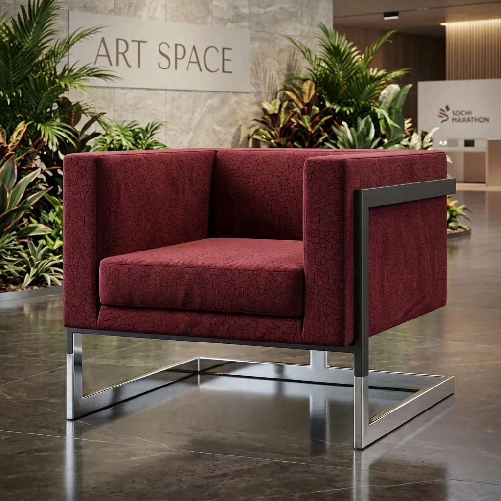 Аренда кресла Andrian Graphite Wine в Сочи