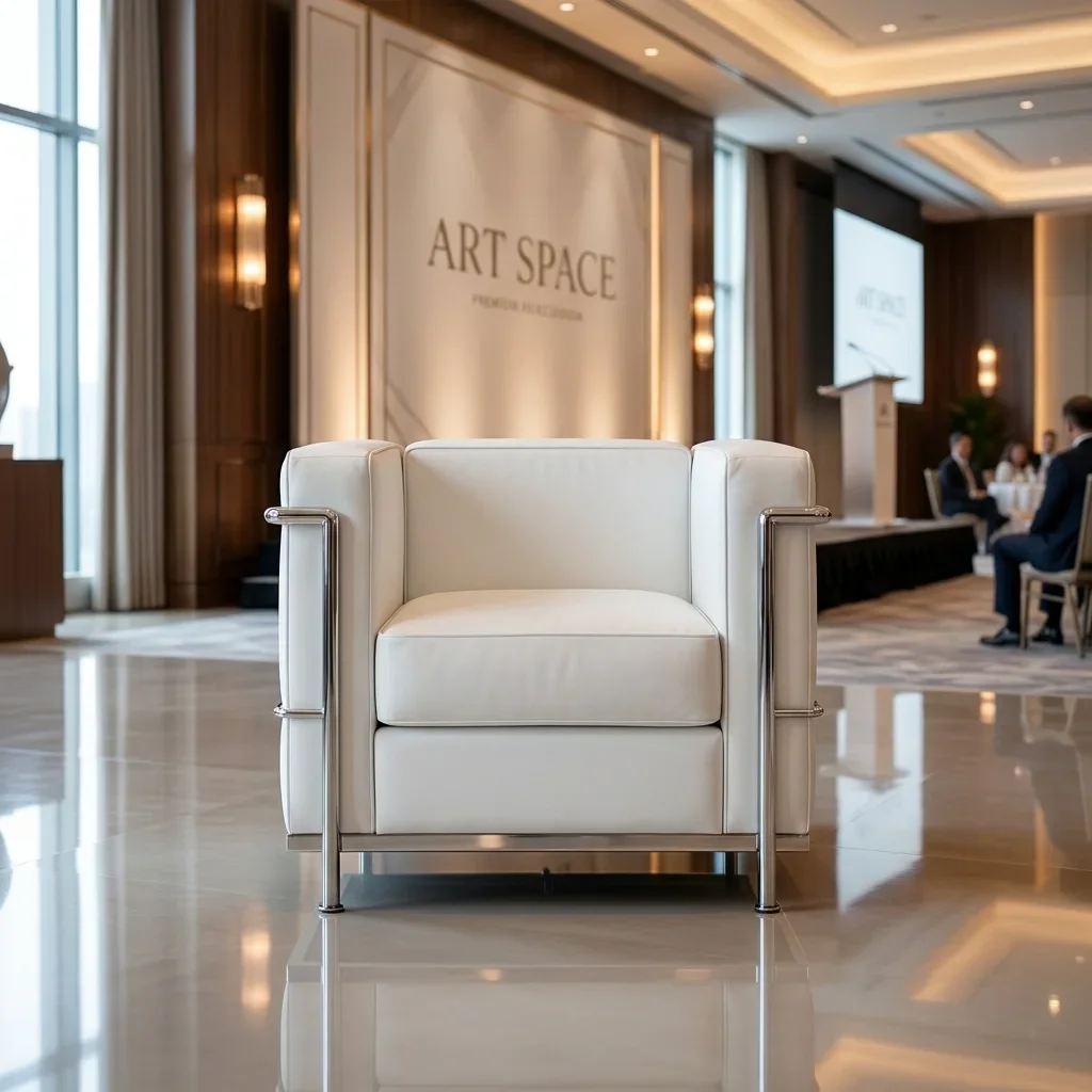 Аренда кресла Chrome White в Сочи — заказать в ART SPACE
