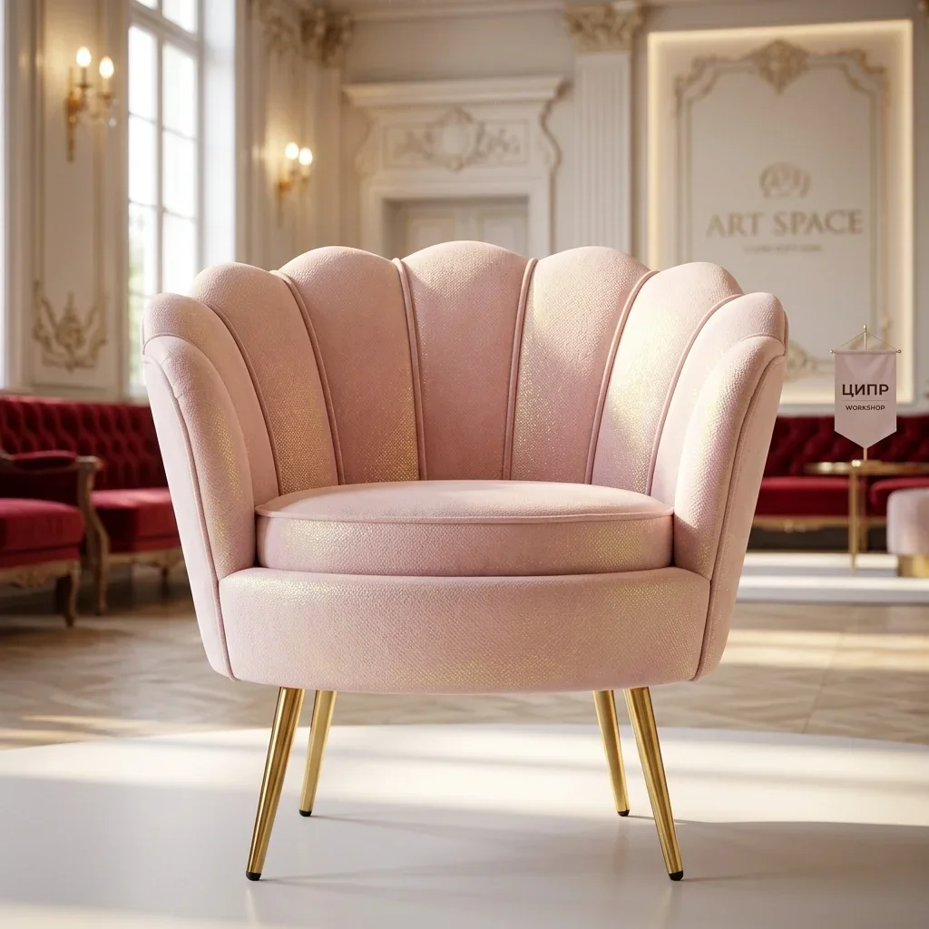 Аренда кресла Shell Pink в Сочи