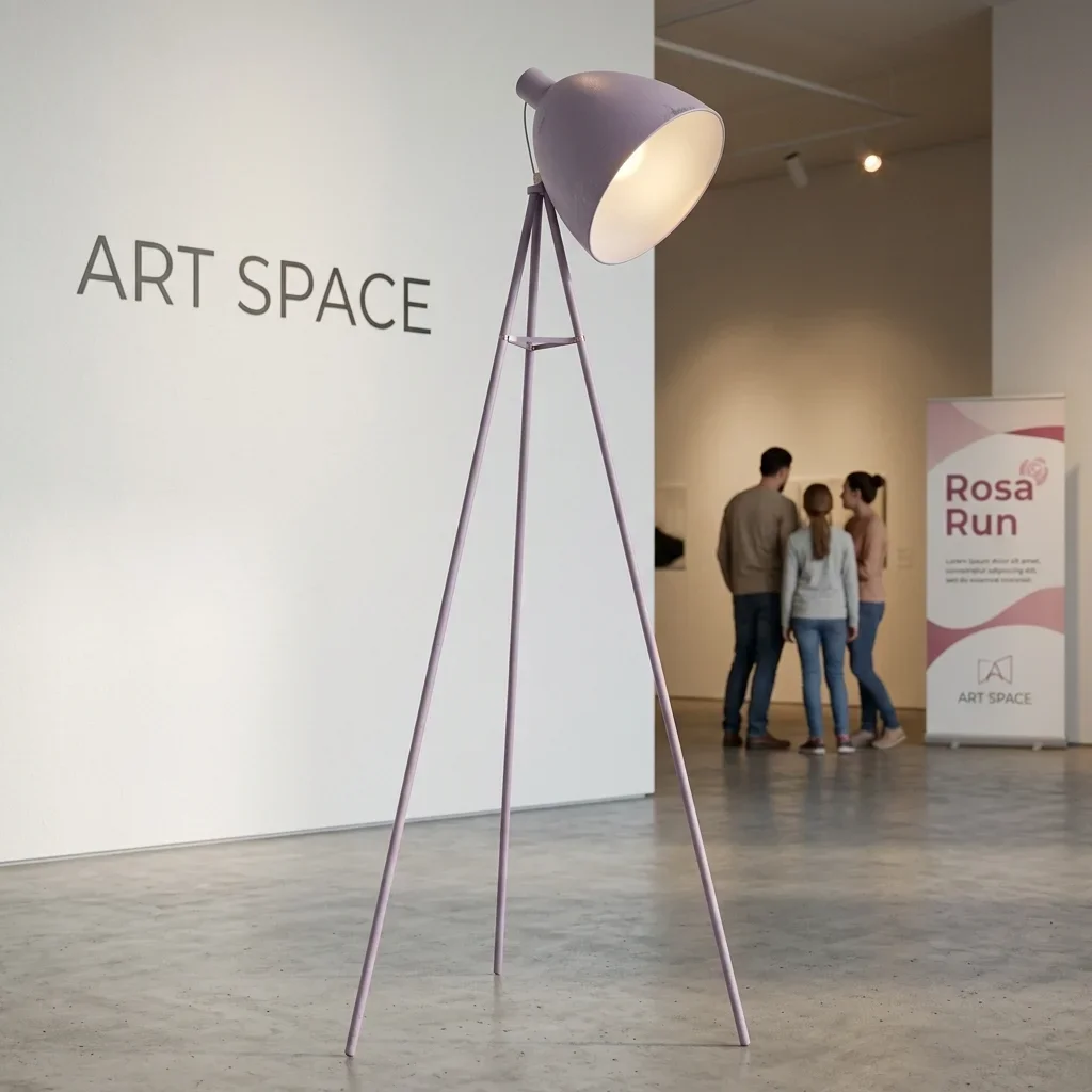 Аренда мятного торшера в Сочи — стильный свет от ART SPACE