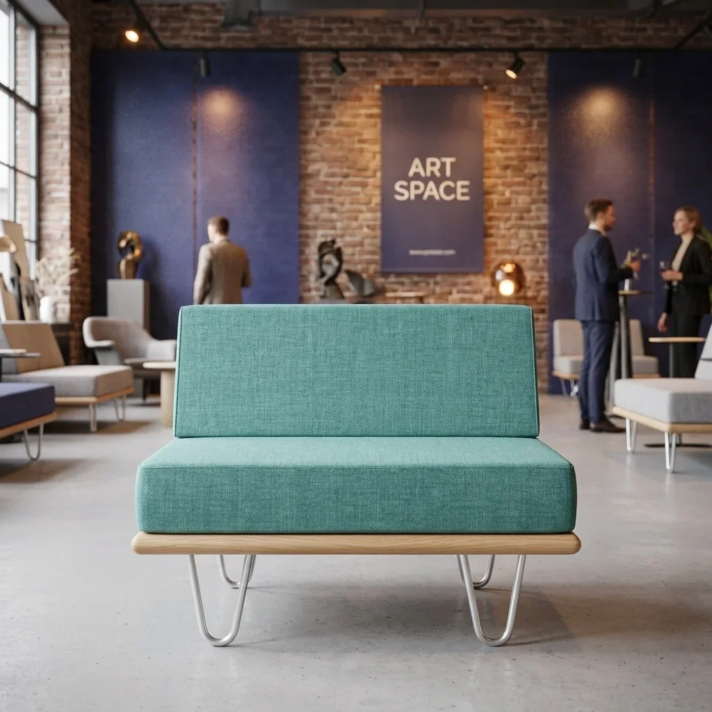 Аренда мятной модульной секции в Сочи — ART SPACE