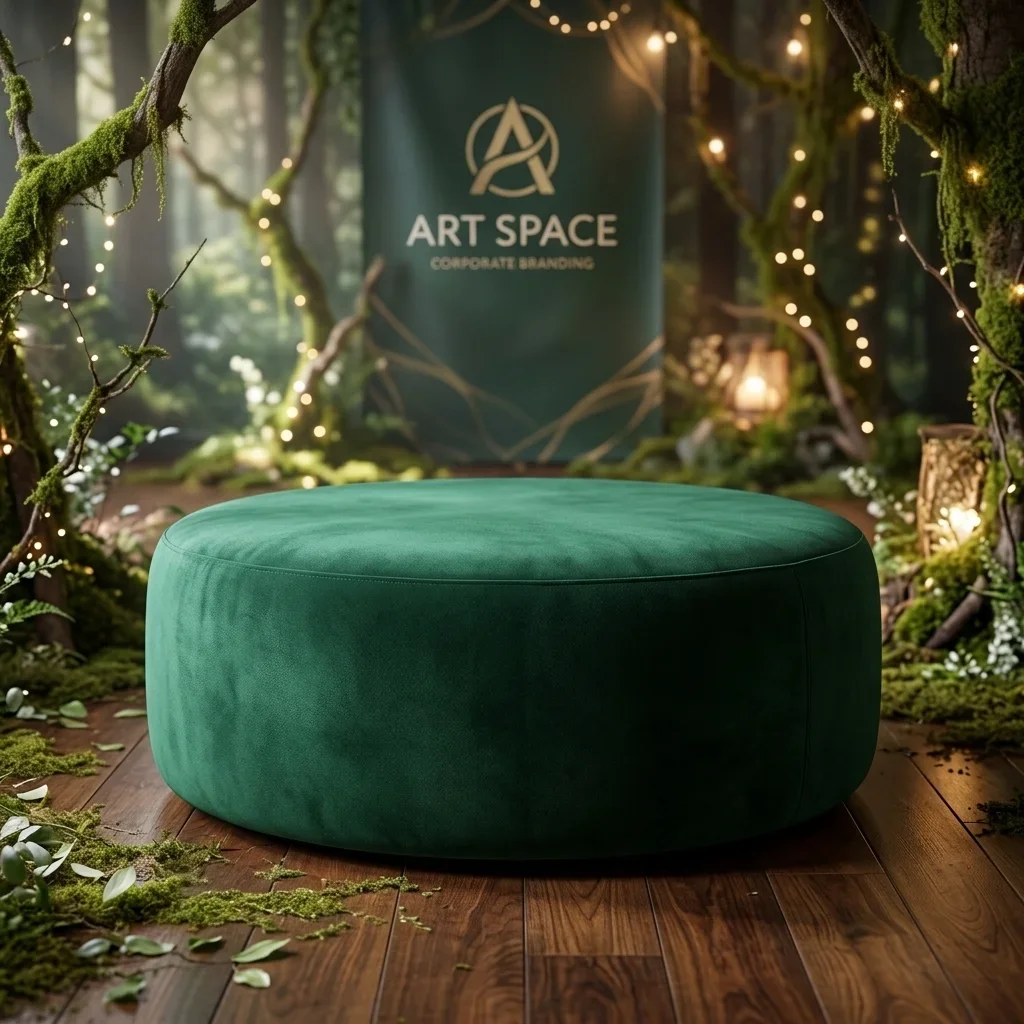 Аренда пуфа Brighton Green в Сочи — заказать в ART SPACE