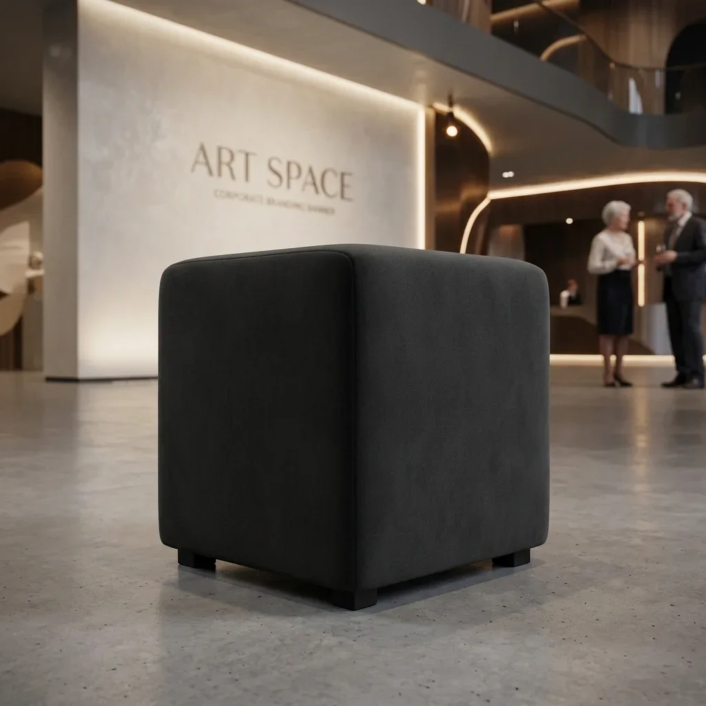 Аренда пуфа Cube Graphite Сочи