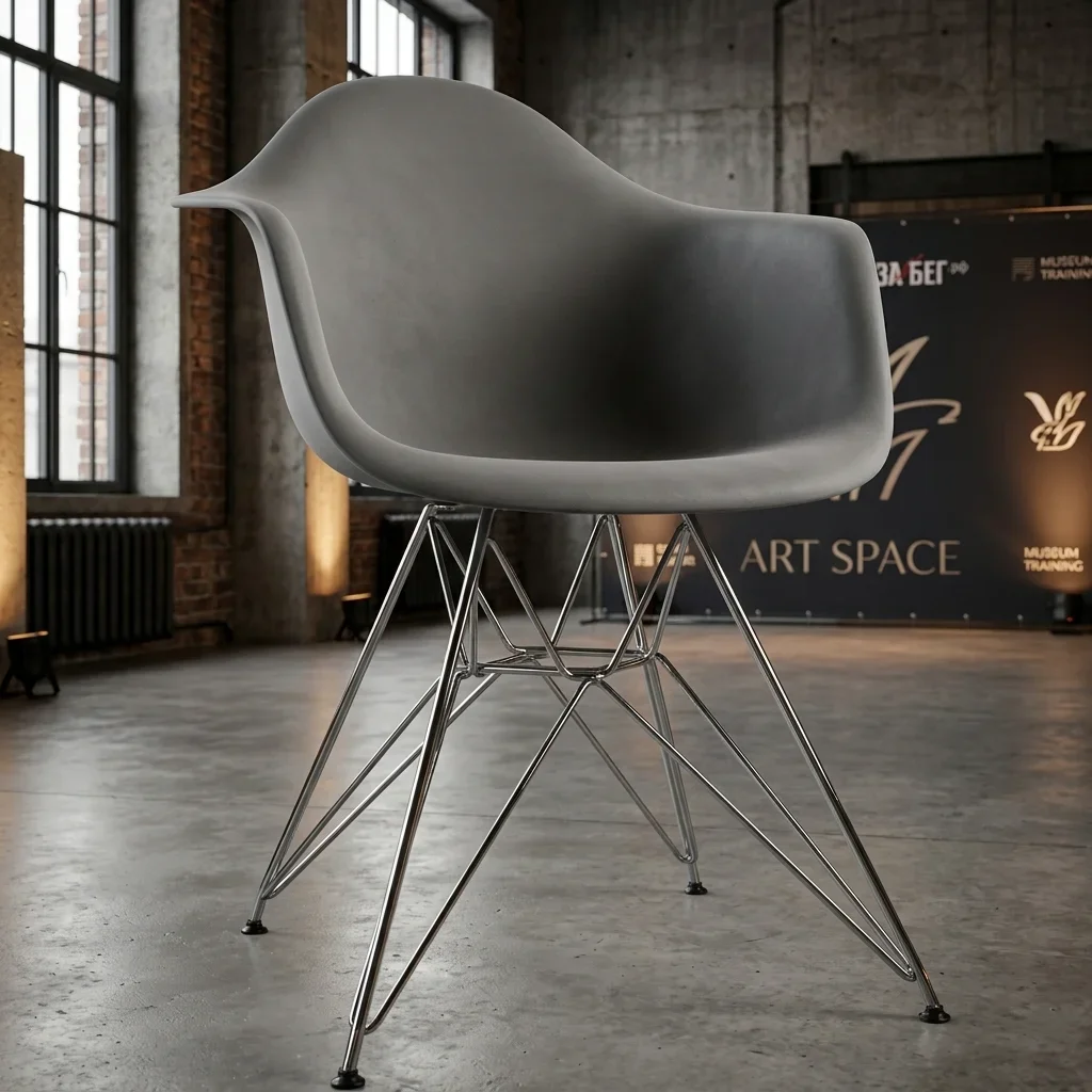 Аренда серого стула Eames в Сочи: заказать в ART SPACE