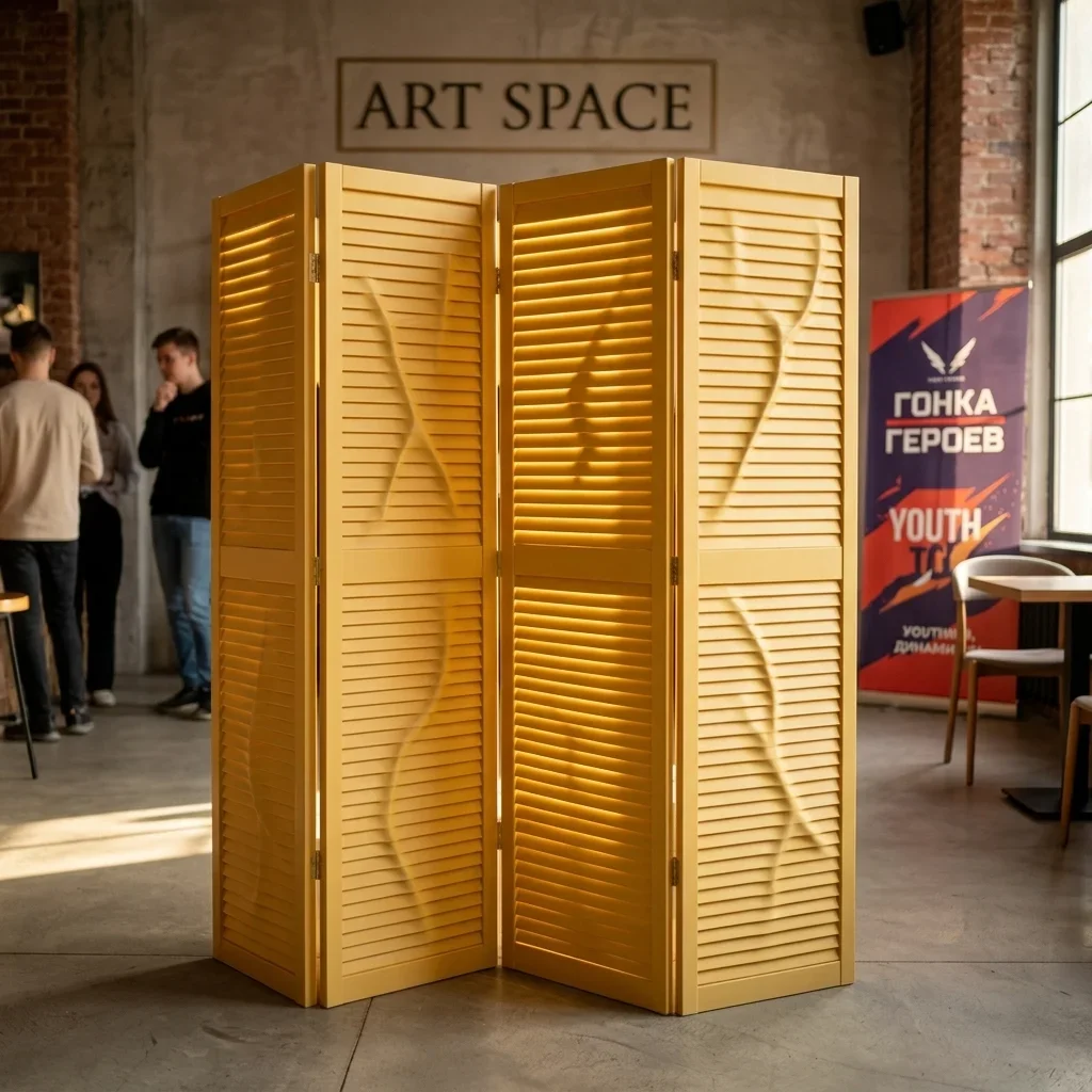 Аренда ширмы натурального цвета в Сочи: заказать в ART SPACE