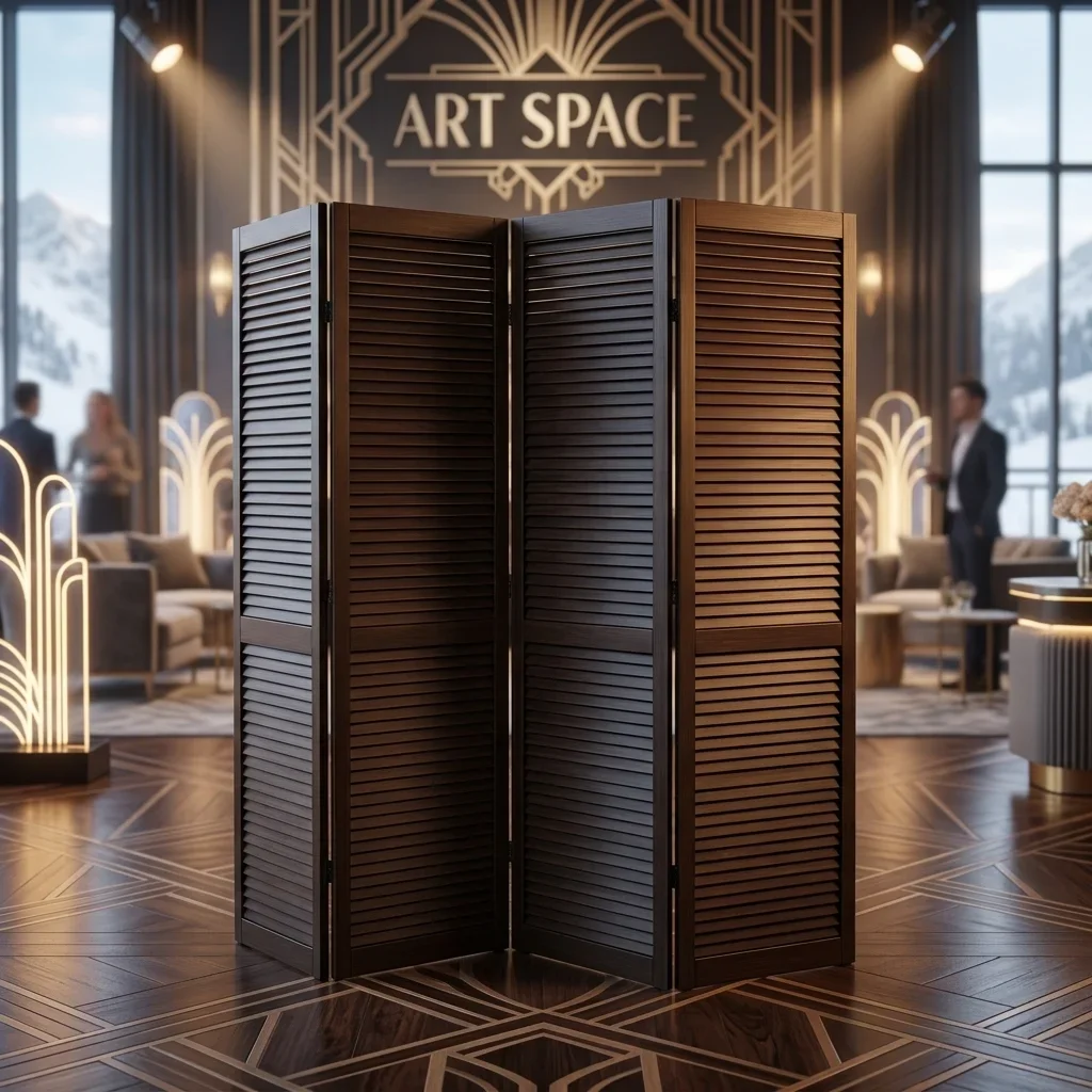 Аренда ширмы цвета венге в Сочи — ART SPACE