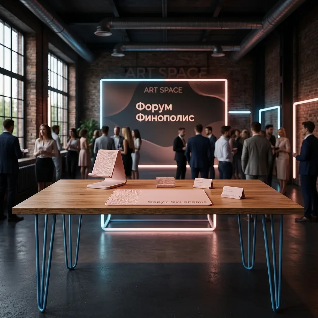 Аренда синего банкетного стола Amsterdam Loft в Сочи