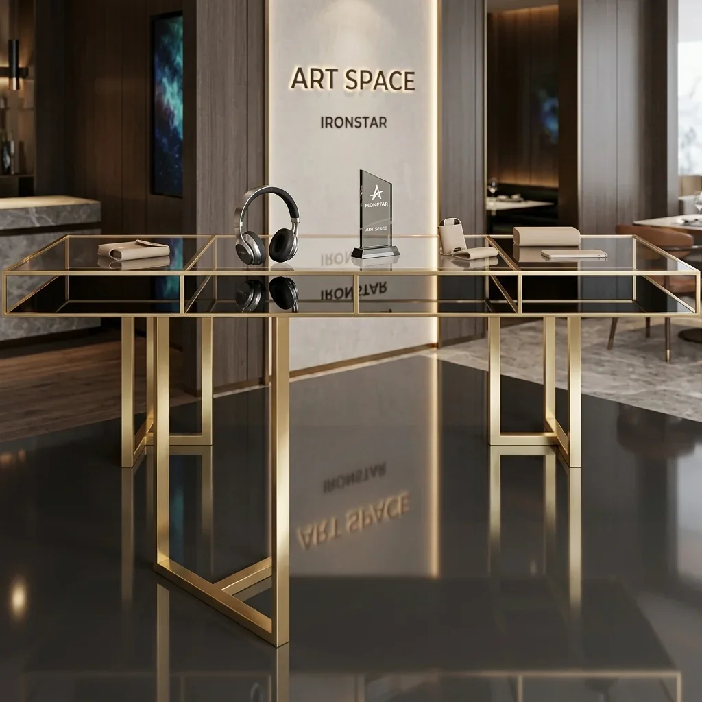 Аренда стеклянного банкетного стола в Сочи от ART SPACE