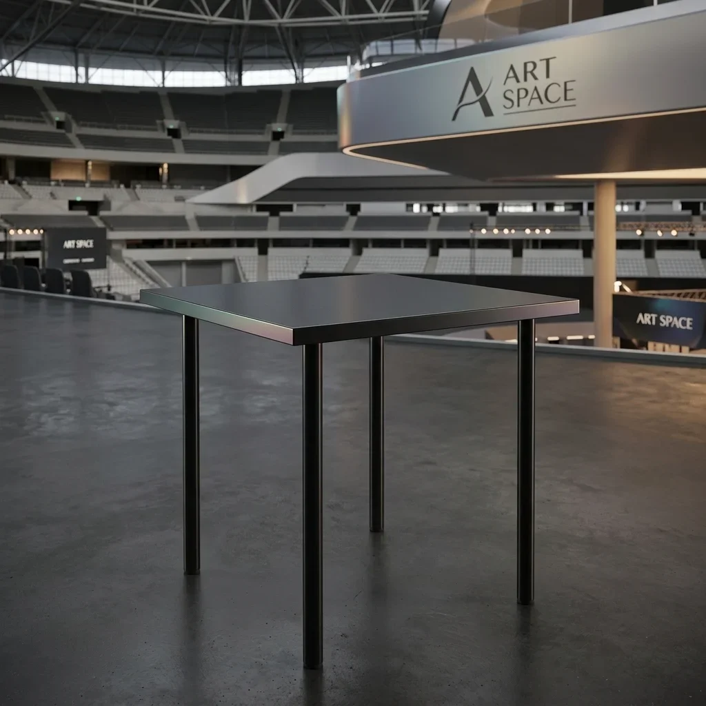 Аренда стола Quadro Black в Сочи: премиум-мебель ART SPACE
