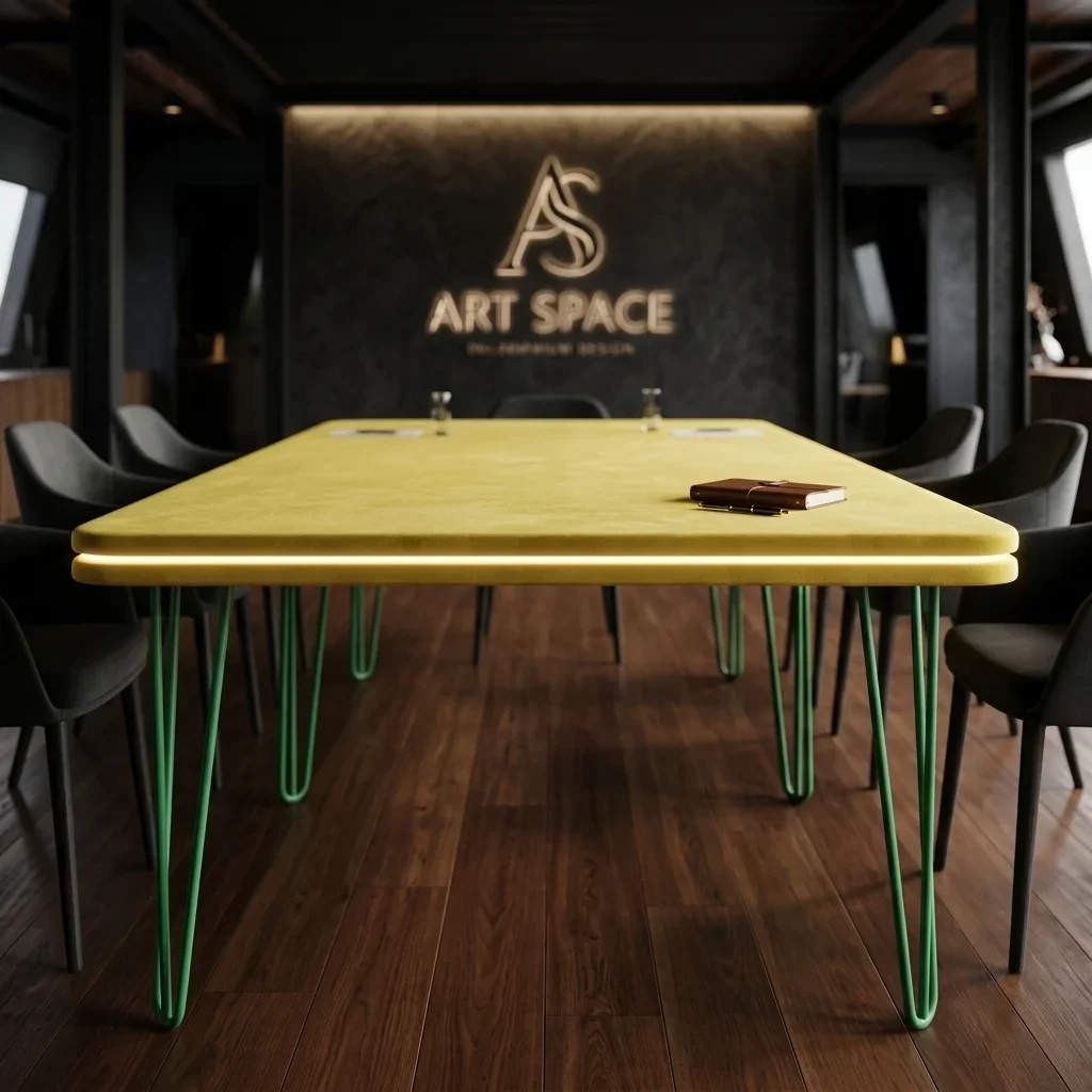 Аренда зеленого банкетного стола Amsterdam Loft в Сочи