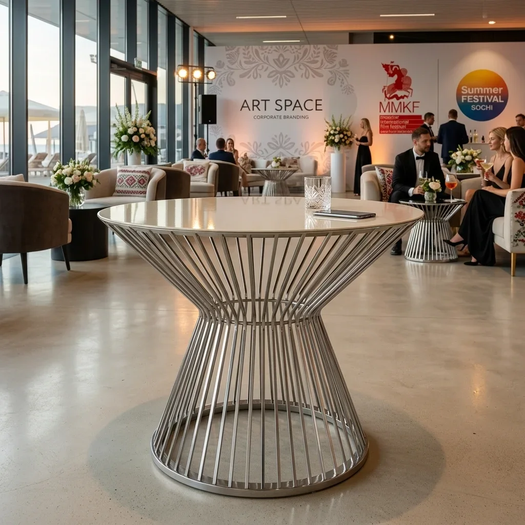 Аренда журнального стола Primavera Silver в Сочи