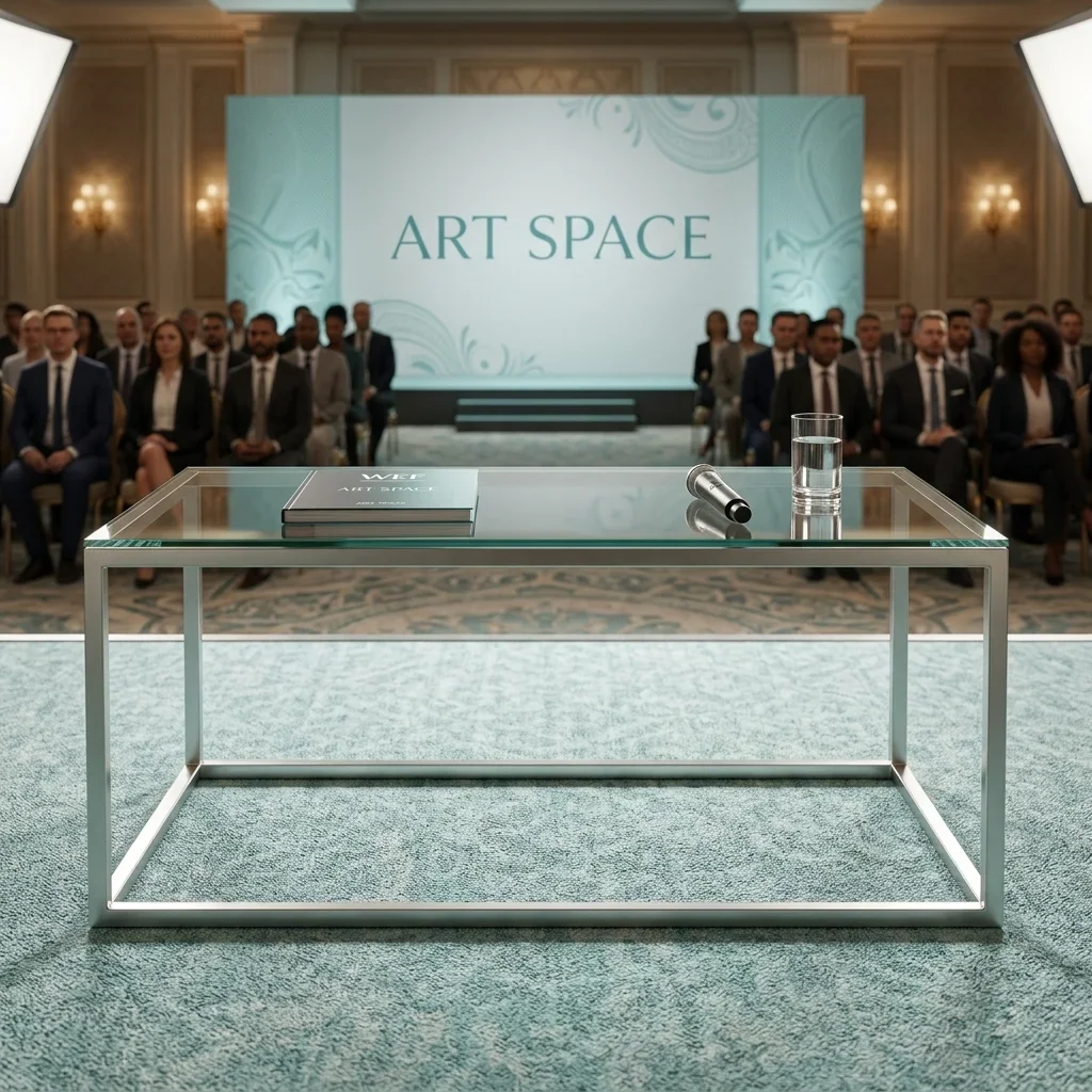 Аренда журнального стола Silver Glass в Сочи — ART SPACE