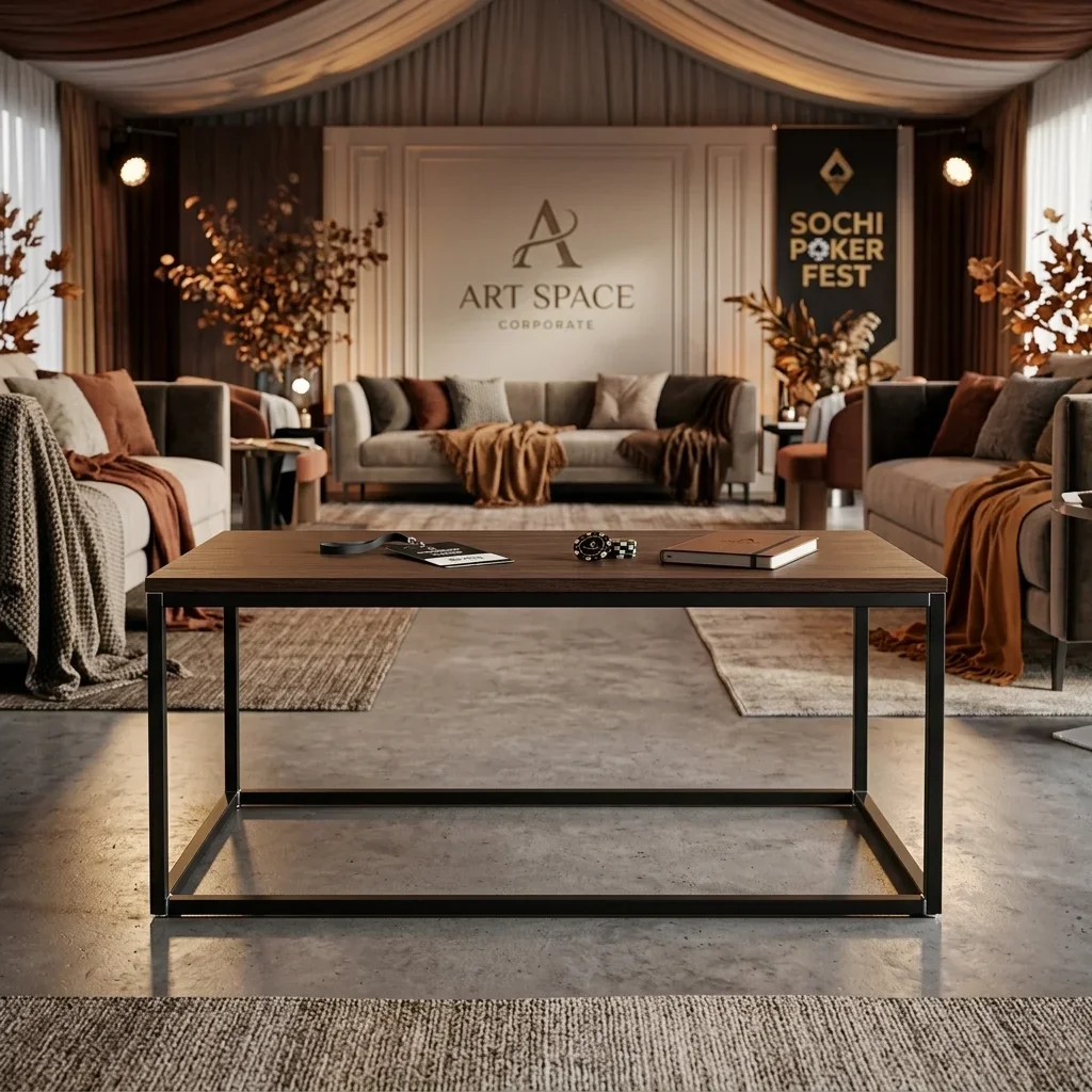 Аренда журнального стола White Wood в Сочи — ART SPACE
