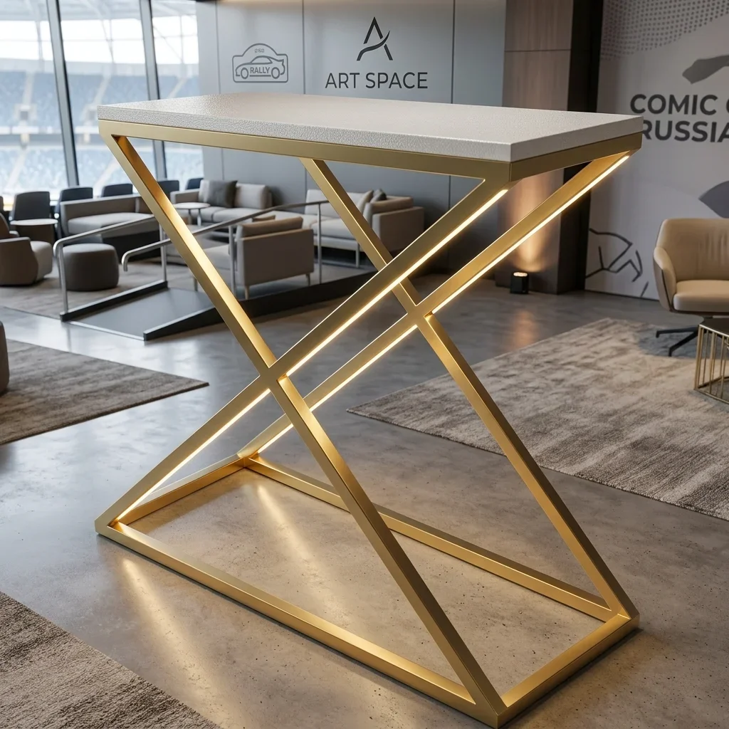 Аренда золотого фуршетного стола Сочи: VIP-класс от ART SPACE