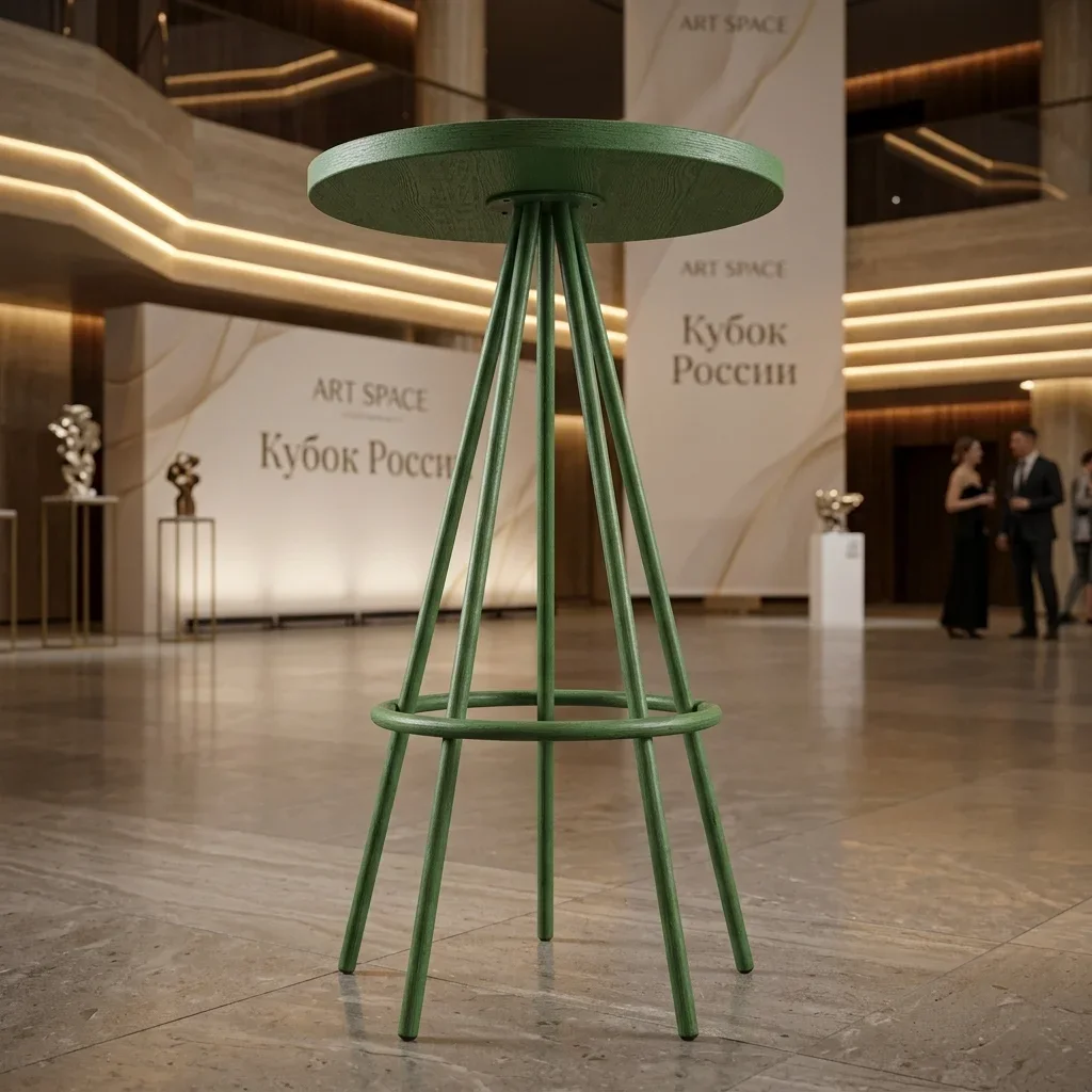 Аренда золотого фуршетного стола в Сочи от ART SPACE