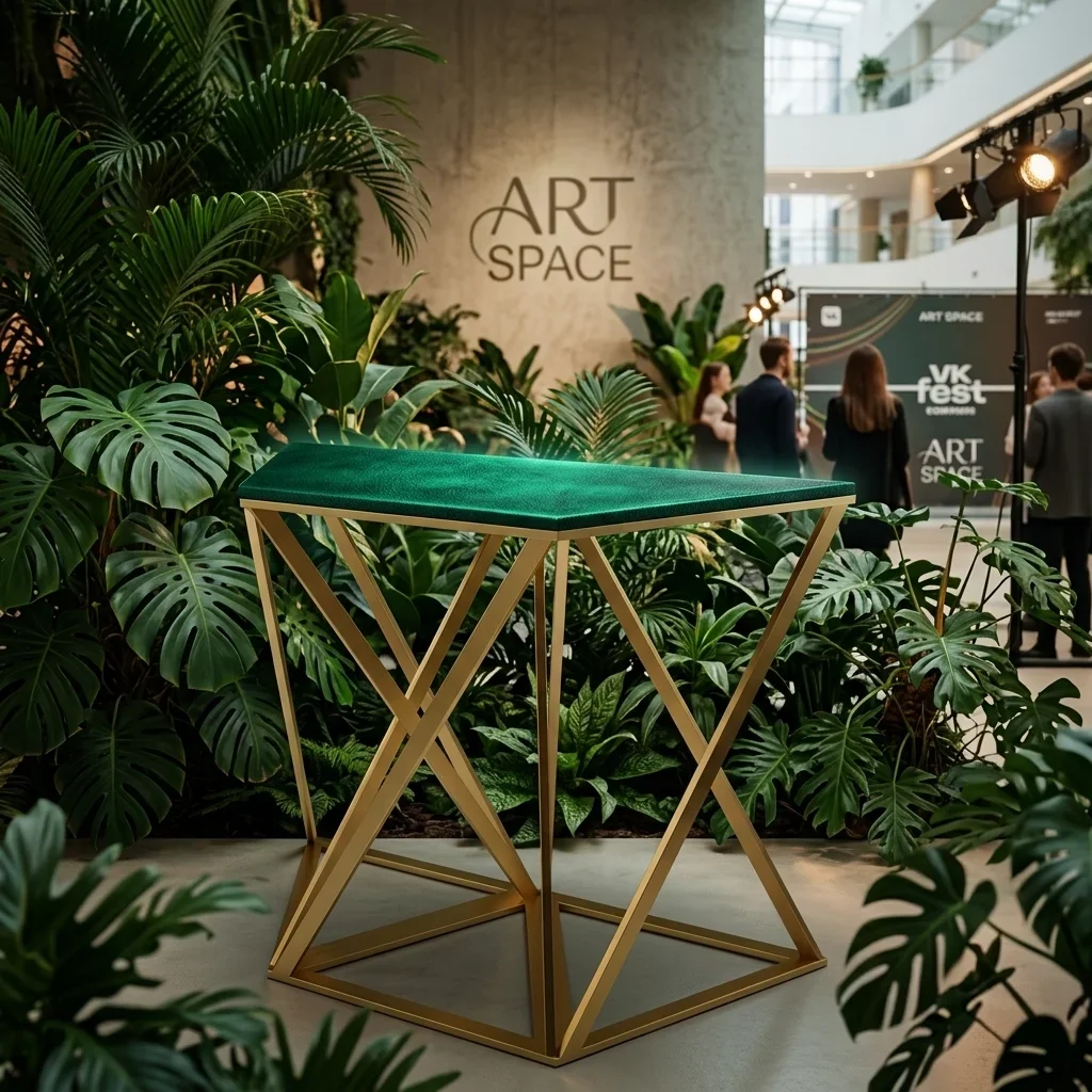 Аренда золотой консоли в Сочи в МФК «Горный» ART SPACE