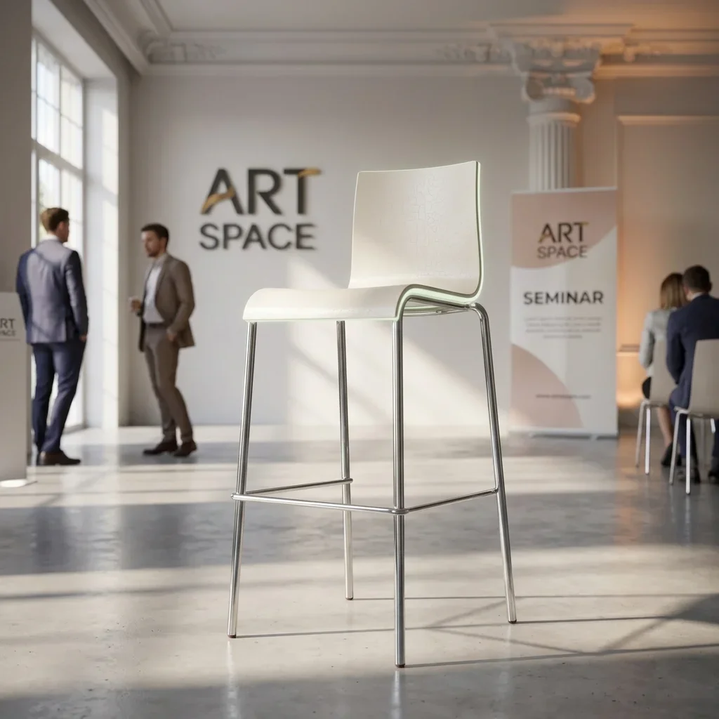 Аренда Белый барный стул Сочи — заказать в ART SPACE